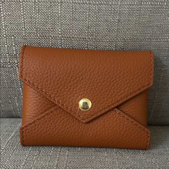 NIB DRESS UP YOUR PURSE DUYP ENVELOPE TRIO CLUTCH SET -BURGUNDY CREAM CAMEL $169 - Picture 5 of 8